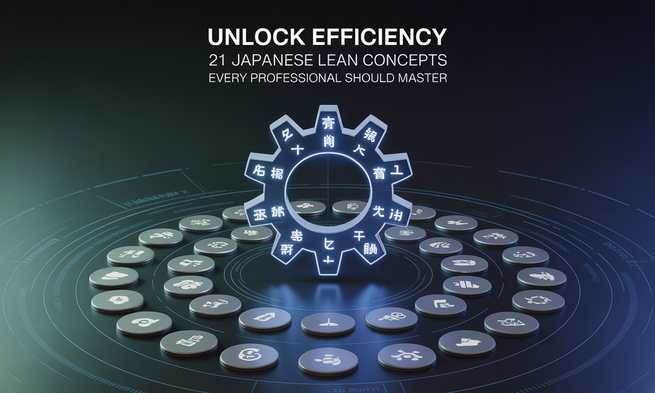 Japanese Efficiency Unlock Efficiency: 21 Japanese Lean Concepts Every Professional Should ...